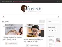 Tablet Screenshot of belva.ro